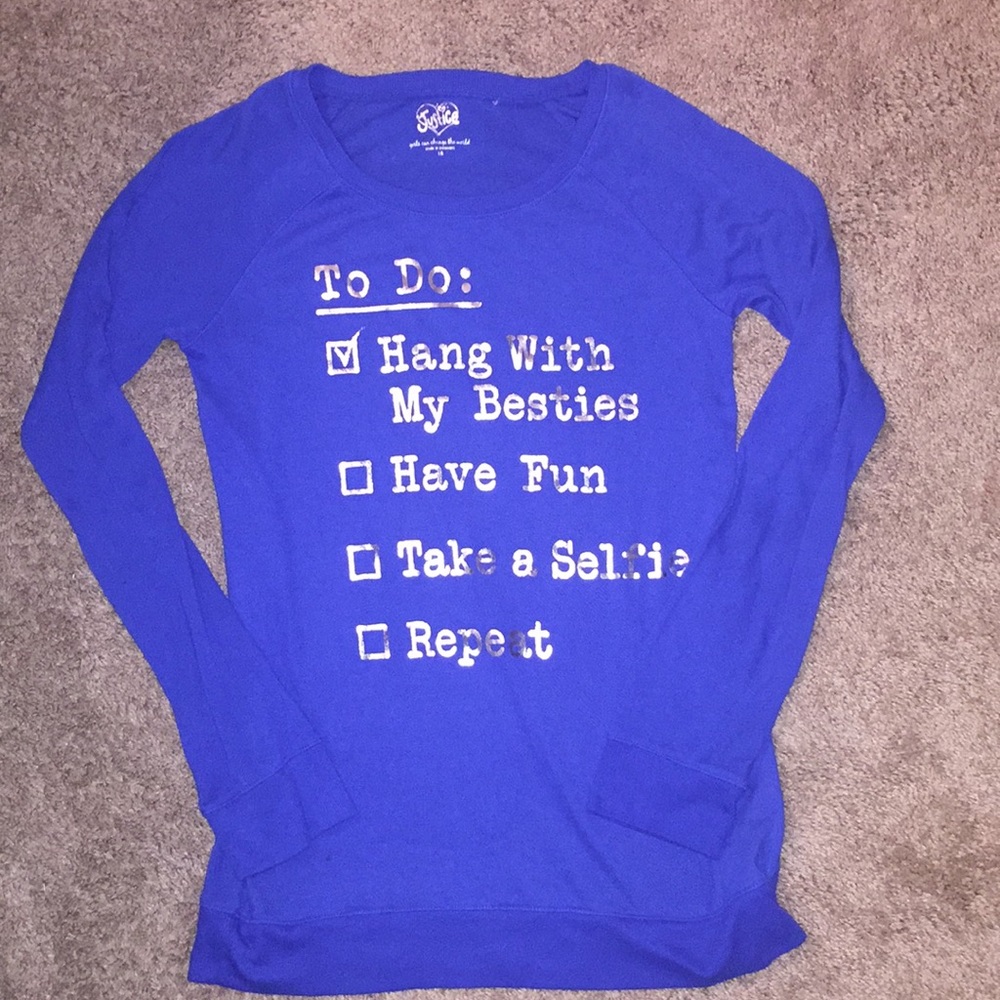 Girls Justice Long Sleeve Top